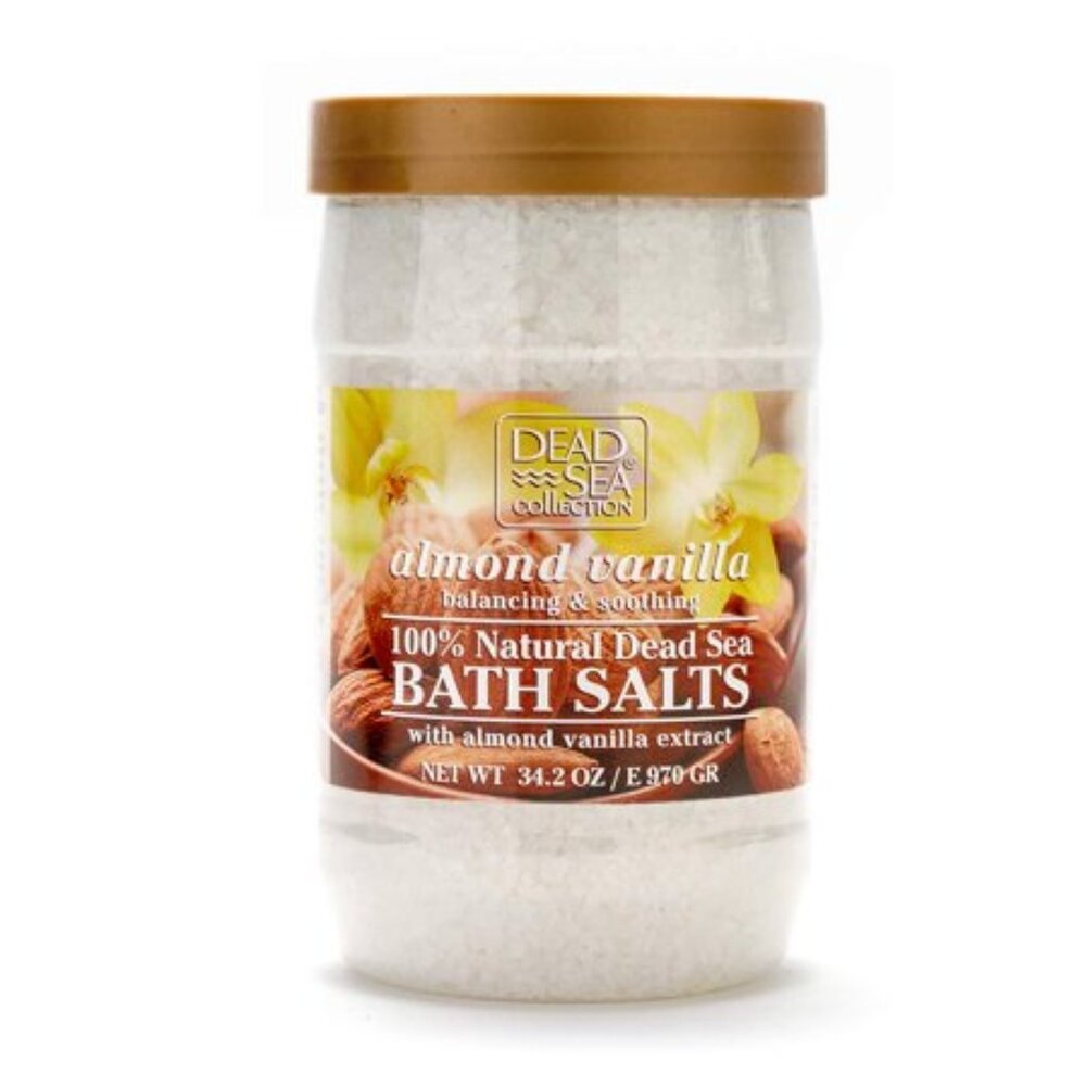 Dead Sea Collection Bath Salts Enriched with Almond & Vanilla NIP
